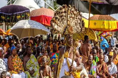 Tour cultural em Kumasi: Palácio Manhyia e Mercado Kejetia