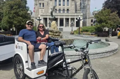 Pedicab di 2 ore a Victoria da Fisherman's Wharf a Beacon Hill