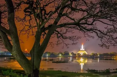 Aukana e Anuradhapura: Sítios budistas antigos em um dia
