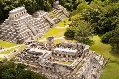 Experience chiapas with a local guide—walk behind misol-ha waterfall, swim at agua azul, and explore palenque ruins. includes pickup and air-conditioned transport.