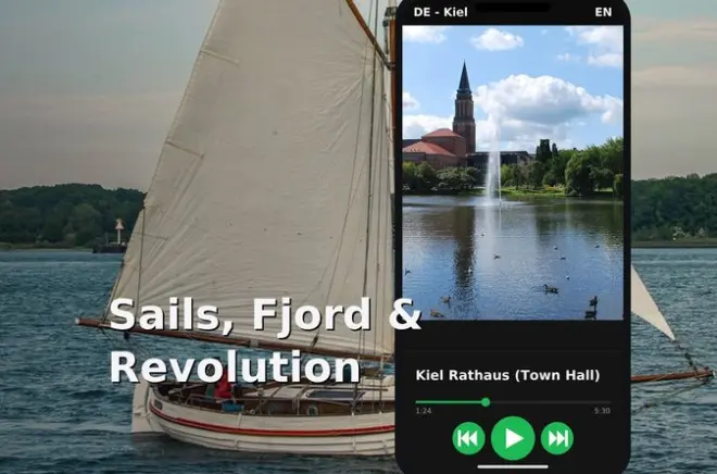 Kiel self-guided audio tour: 8 stops on smartphone