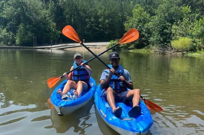Kayak en Mountain Island Lake cerca de Charlotte