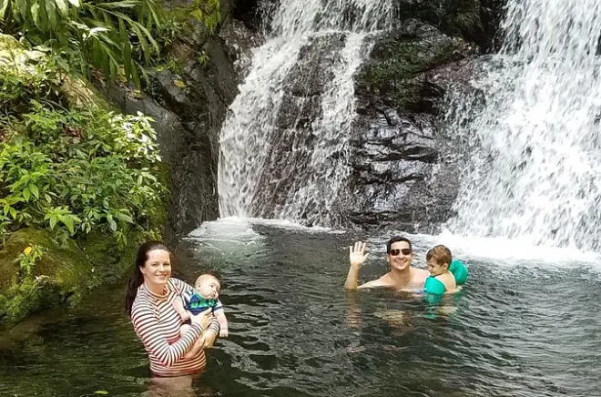Forêt tropicale de Ciales : Archéologie taïno et cascade