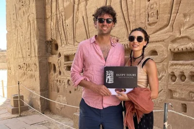 Experience luxor’s ancient temples and tombs on a private day tour with a local egyptologist. includes hotel pickup, entry fees, and bottled water.