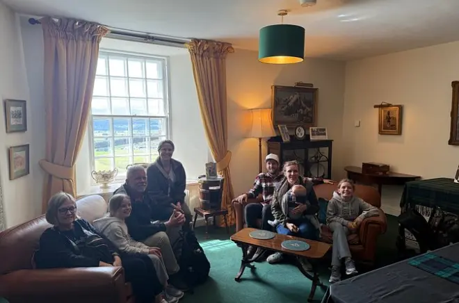 Mittagessen in King James Kitchen, Stirling Castle: Privates Essen