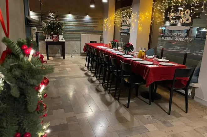 Aula de culinária de Natal com pierogi e jantar em Varsóvia