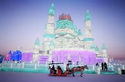 Festival de Gelo e Neve de Harbin: Pontos de inverno em um dia