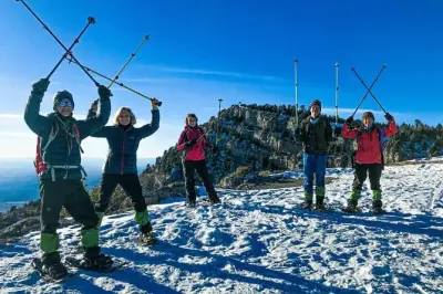 Snowshoe Sandia Peak from Albuquerque: Guided alpine trails