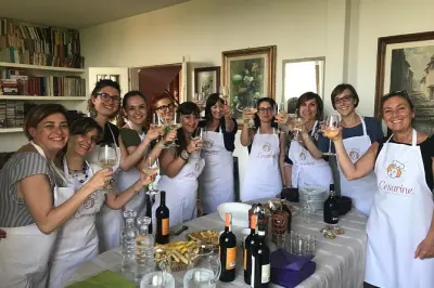 Expérience cuisine maison à Pesaro : Dîner 4 plats avec show cooking