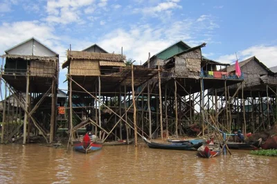 Scopri i villaggi galleggianti e la foresta di mangrovie del tonle sap vicino a siem reap con una guida locale. include transfer, giro in barca e pranzo cambogiano.