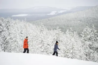 Wilderness Skiing in Pyhä-Luosto: Altai Skis, Arctic Forest