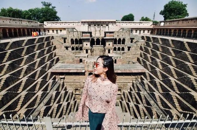 Chand Baori: Passeio de dia com veículo privado saindo de Jaipur