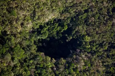 Rappel Actun Loch Tunich: 300-foot Black Hole Drop