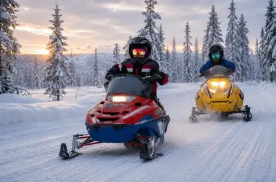 Familien-Arktis-Abenteuer in Rovaniemi: Huskys, Rentiere & Schnee