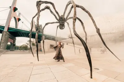Fotos profesionales en el Guggenheim con sesión privada en Bilbao