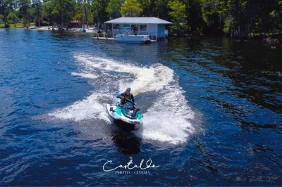 Ride a jet ski on orlando’s lake bryan, just minutes from disney. includes lesson, life vest, and beach time. book your jet ski adventure now.