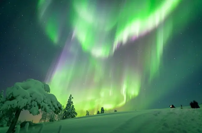 Caça às luzes do norte em Rovaniemi: Grupo pequeno e fotos