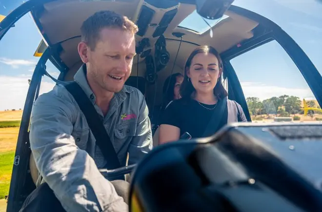 Barossa Valley helicopter flight: 20-min ridge views