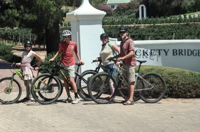 Franschhoek Family Cycle Tour: Vineyards on Mountain Bikes