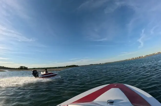 Captain Your Own Mini Powerboat: Carolina Beach Guided Adventure