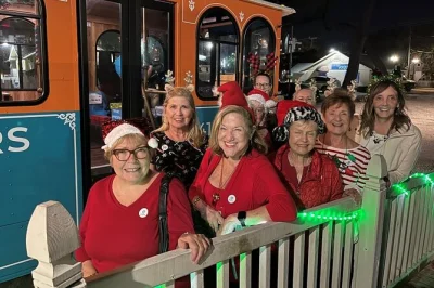 Sing along to holiday songs, see sarasota’s festive lights, and hear local christmas stories on this trolley tour. includes drinks before boarding.