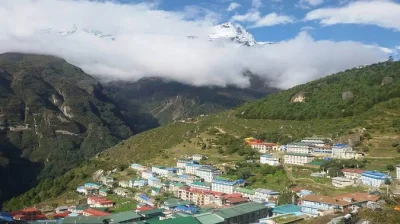 Experience the everest base camp trek with a lukla flight, namche bazaar, tengboche monastery, sherpa villages, and panoramic mountain views.