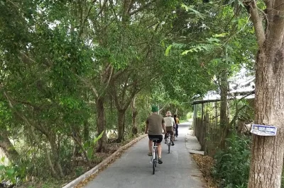 Pedal quiet trails near can tho, visit cacao & dragon fruit farms, and meet locals. includes pickup, bikes, and a friendly guide for part of the route.