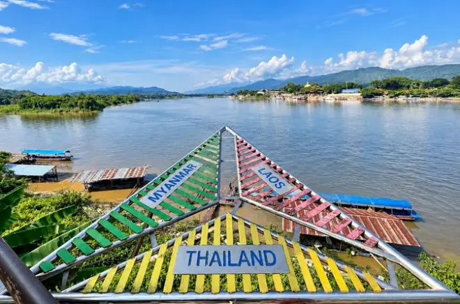 Goldenes Dreieck und Mae-Khong-Fluss ab Chiang Mai