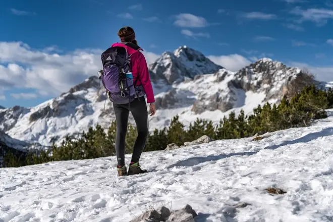 Julianische Alpen ab Bled: Winterwanderung mit Gipfelblicken