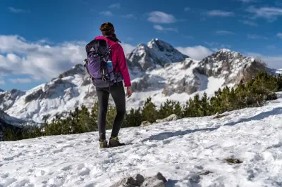 Julianische Alpen ab Bled: Winterwanderung mit Gipfelblicken