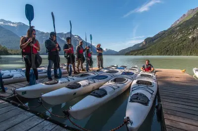 Caiaque em Skagway: Geleiras e vida selvagem