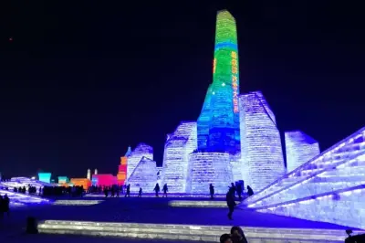 Private Harbin Ice and Snow Festival tour with guide