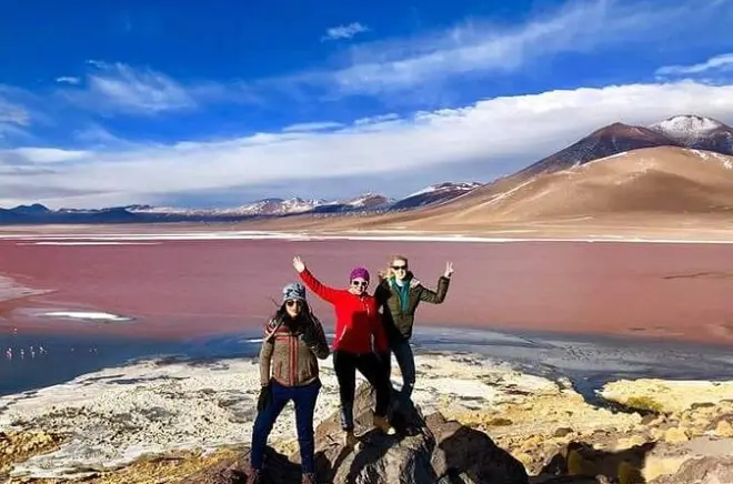 Laguna Colorada Tagesausflug ab Uyuni mit privatem Guide