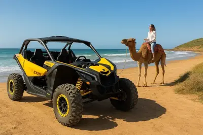ATV Riding in Tangier: Buggy & Camel on the Beach