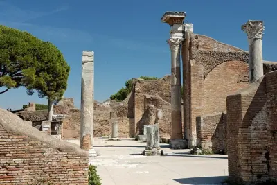 Visite d’Ostia Antica au départ de Civitavecchia avec accès rapide